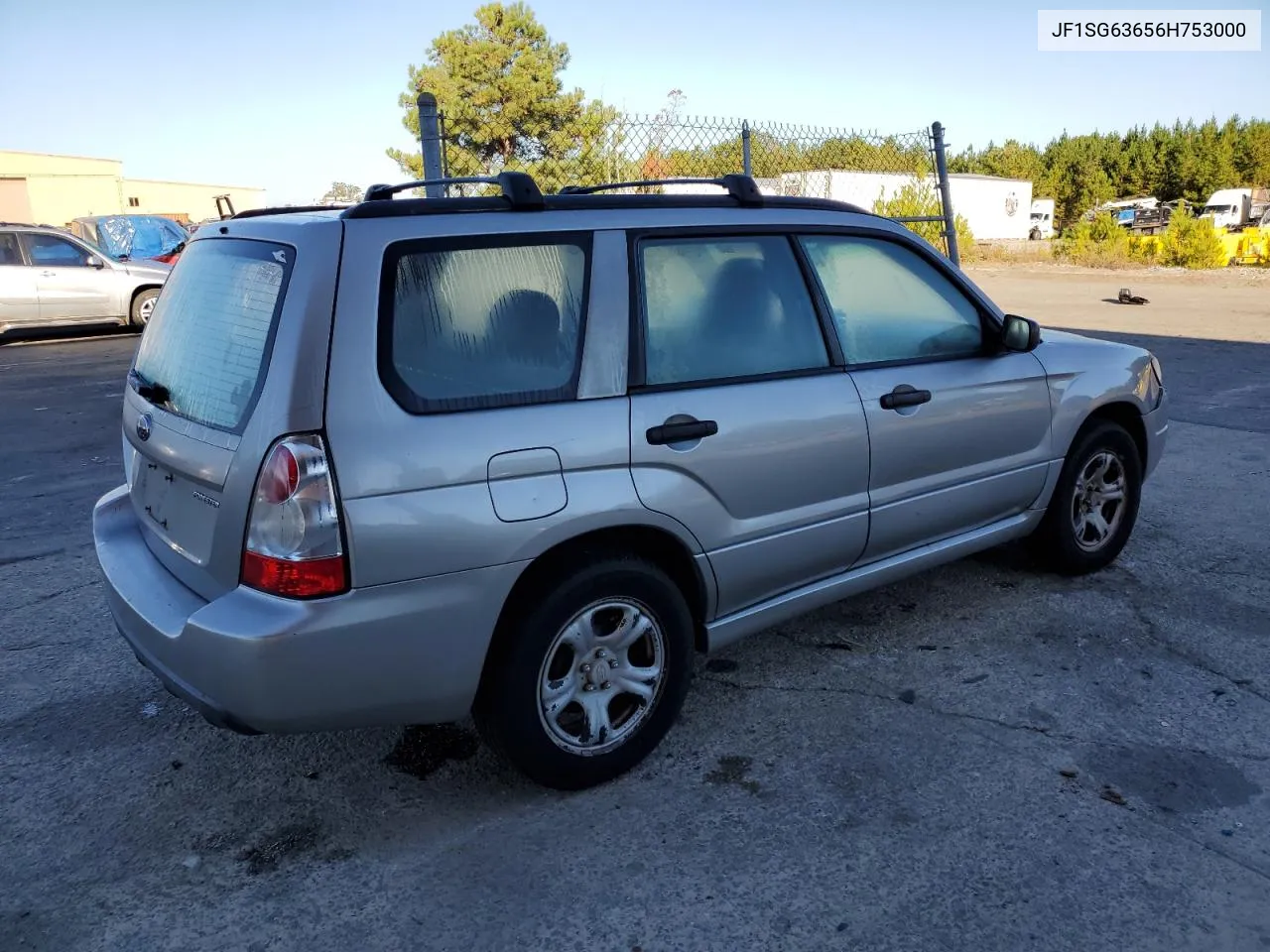 2006 Subaru Forester 2.5X VIN: JF1SG63656H753000 Lot: 76344034