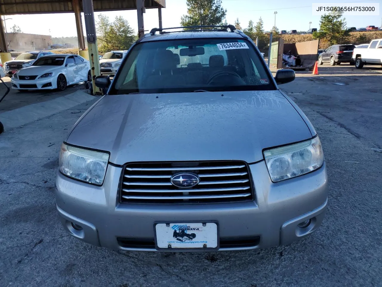 2006 Subaru Forester 2.5X VIN: JF1SG63656H753000 Lot: 76344034