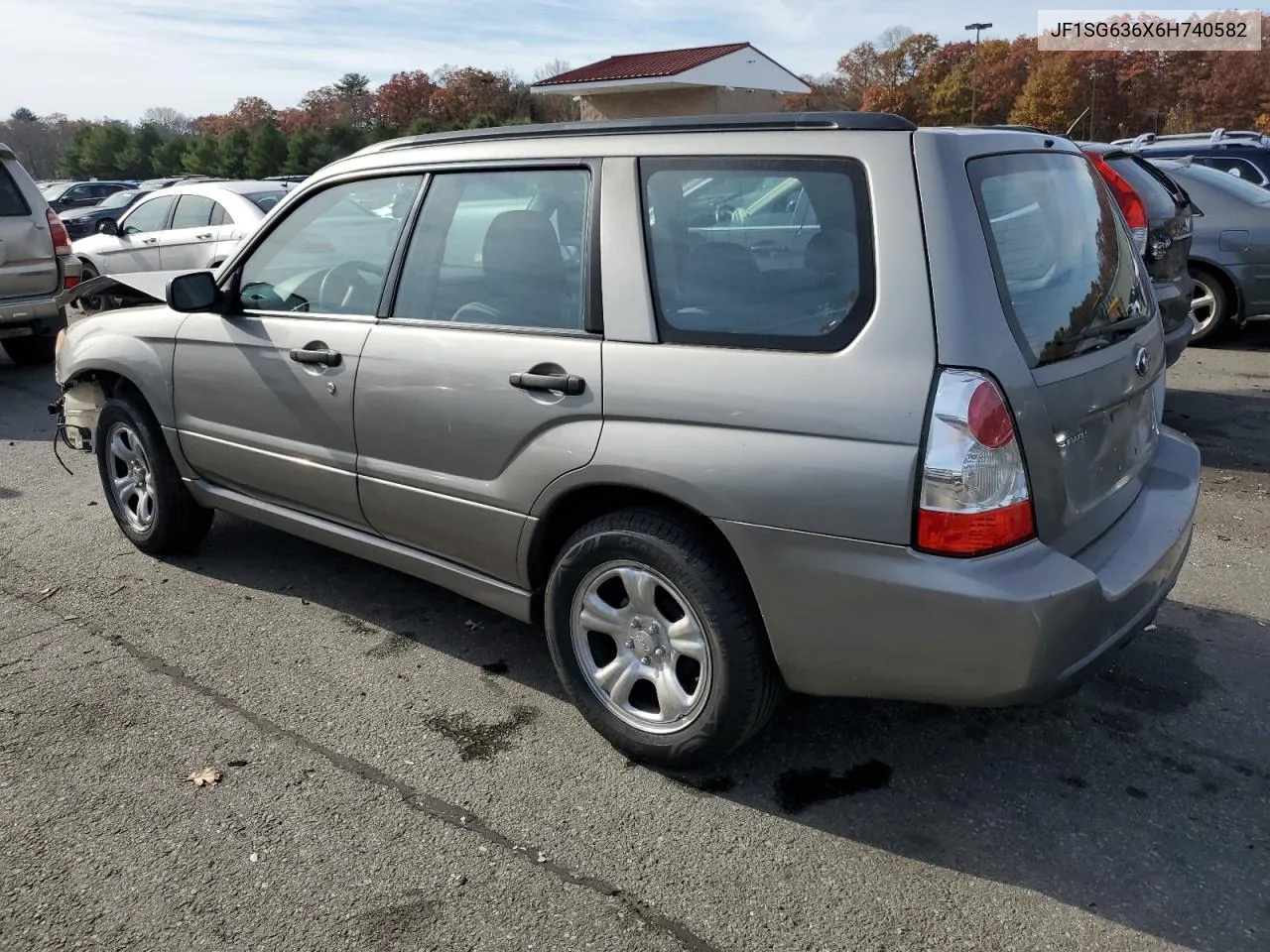 2006 Subaru Forester 2.5X VIN: JF1SG636X6H740582 Lot: 78508994