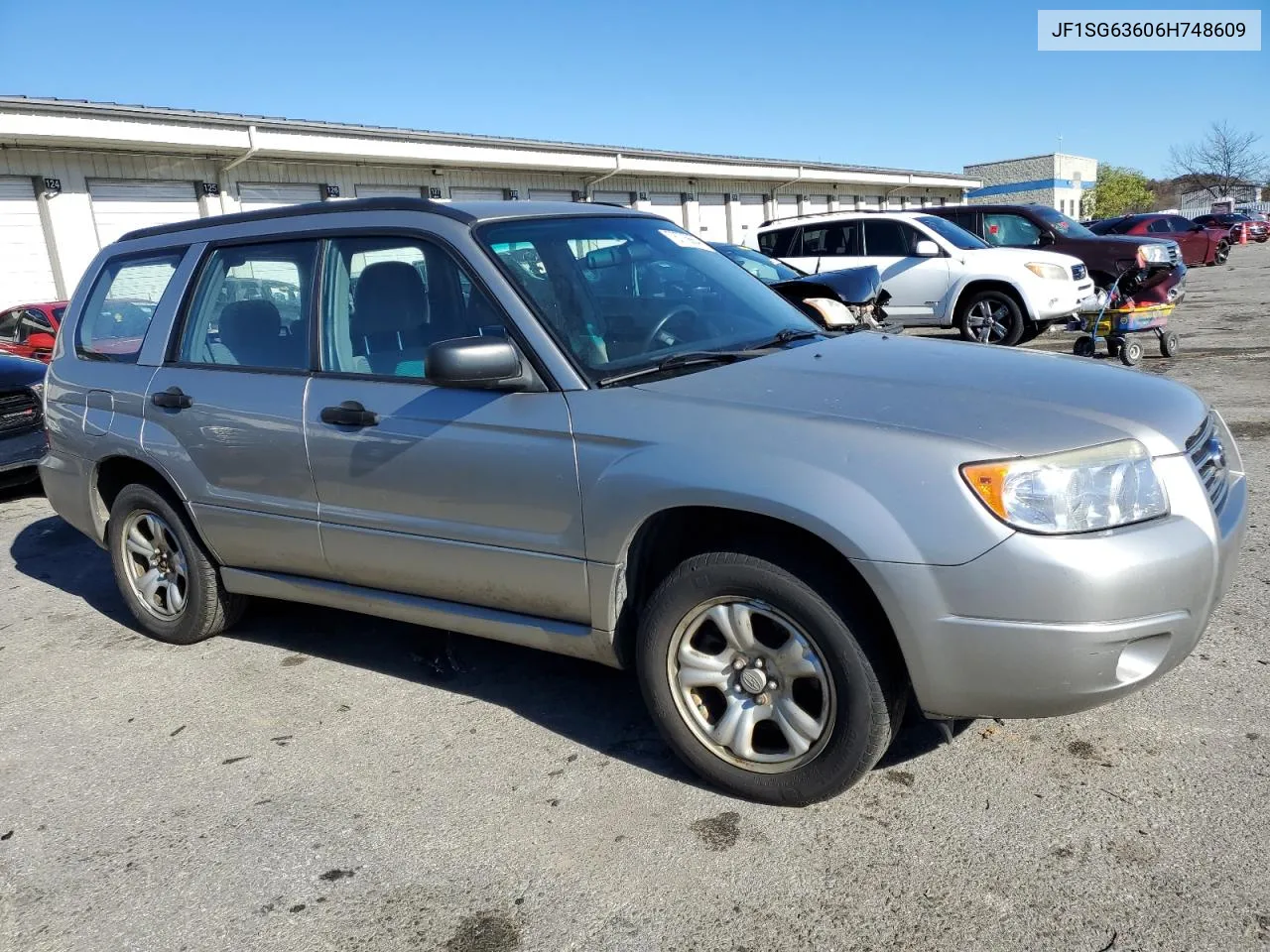 2006 Subaru Forester 2.5X VIN: JF1SG63606H748609 Lot: 78775664