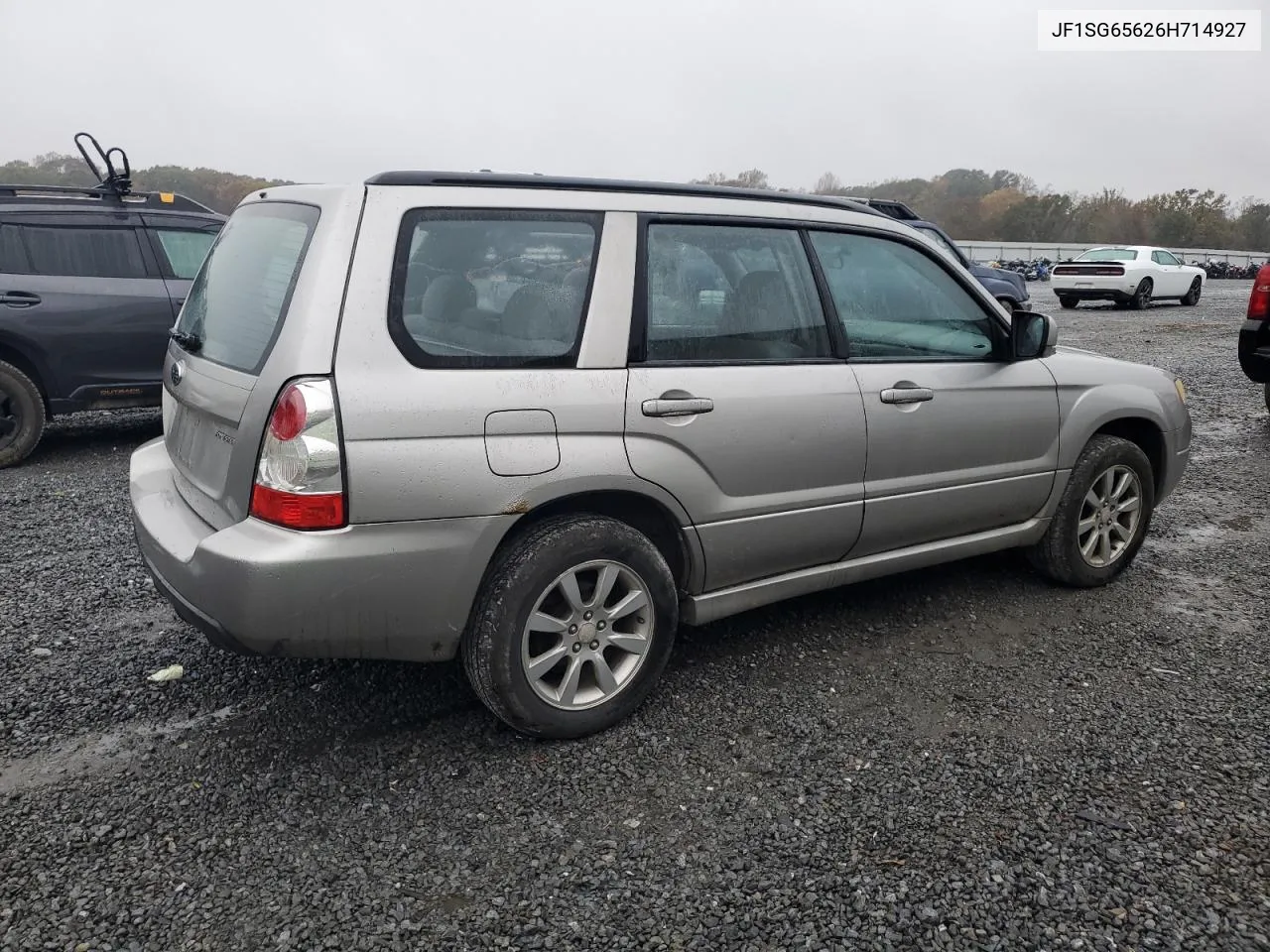 2006 Subaru Forester 2.5X Premium VIN: JF1SG65626H714927 Lot: 79224054