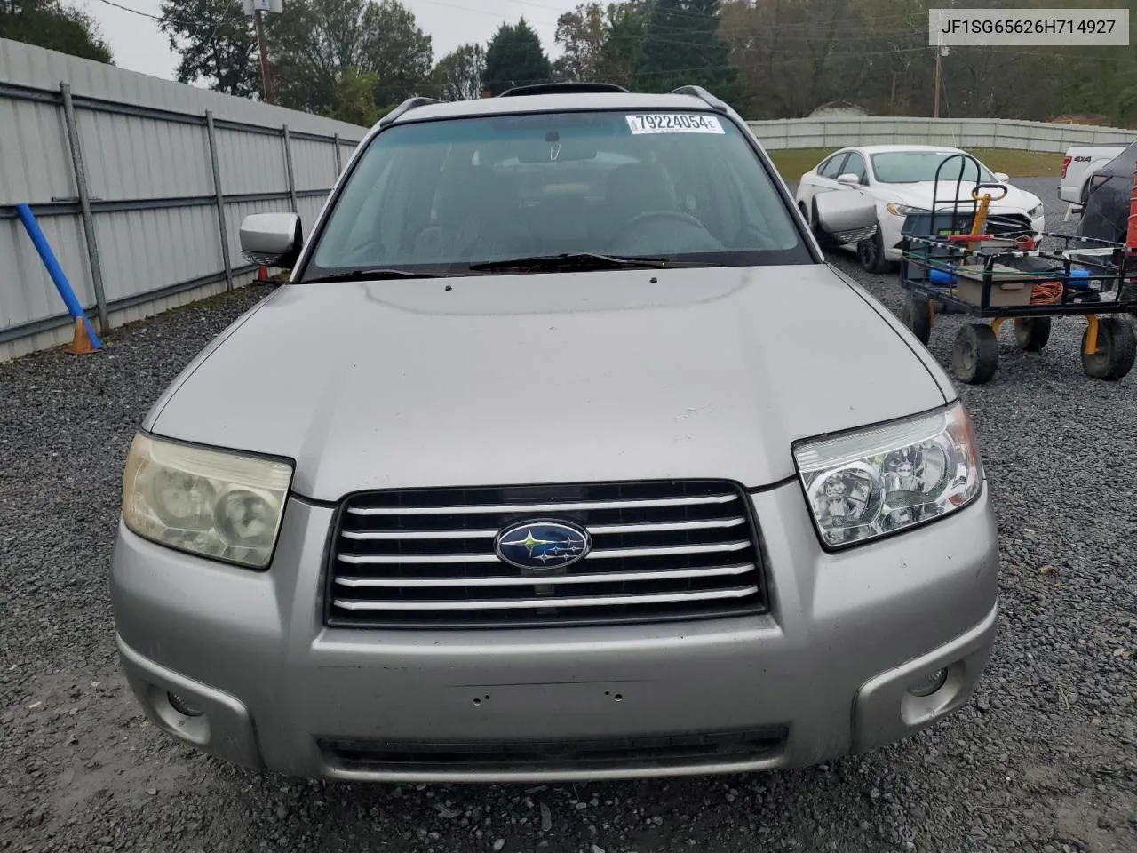 2006 Subaru Forester 2.5X Premium VIN: JF1SG65626H714927 Lot: 79224054