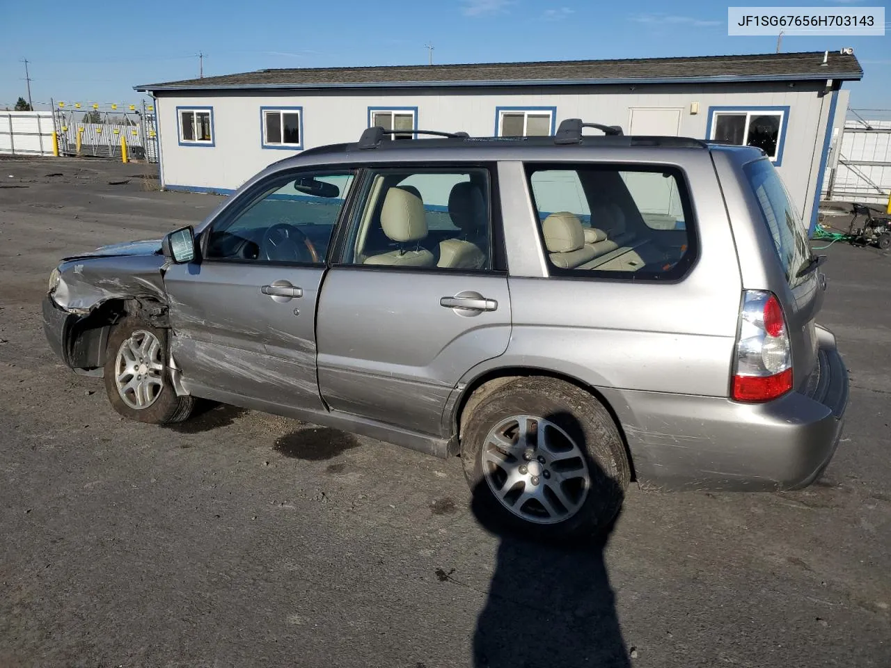 2006 Subaru Forester 2.5X Ll Bean VIN: JF1SG67656H703143 Lot: 79436774