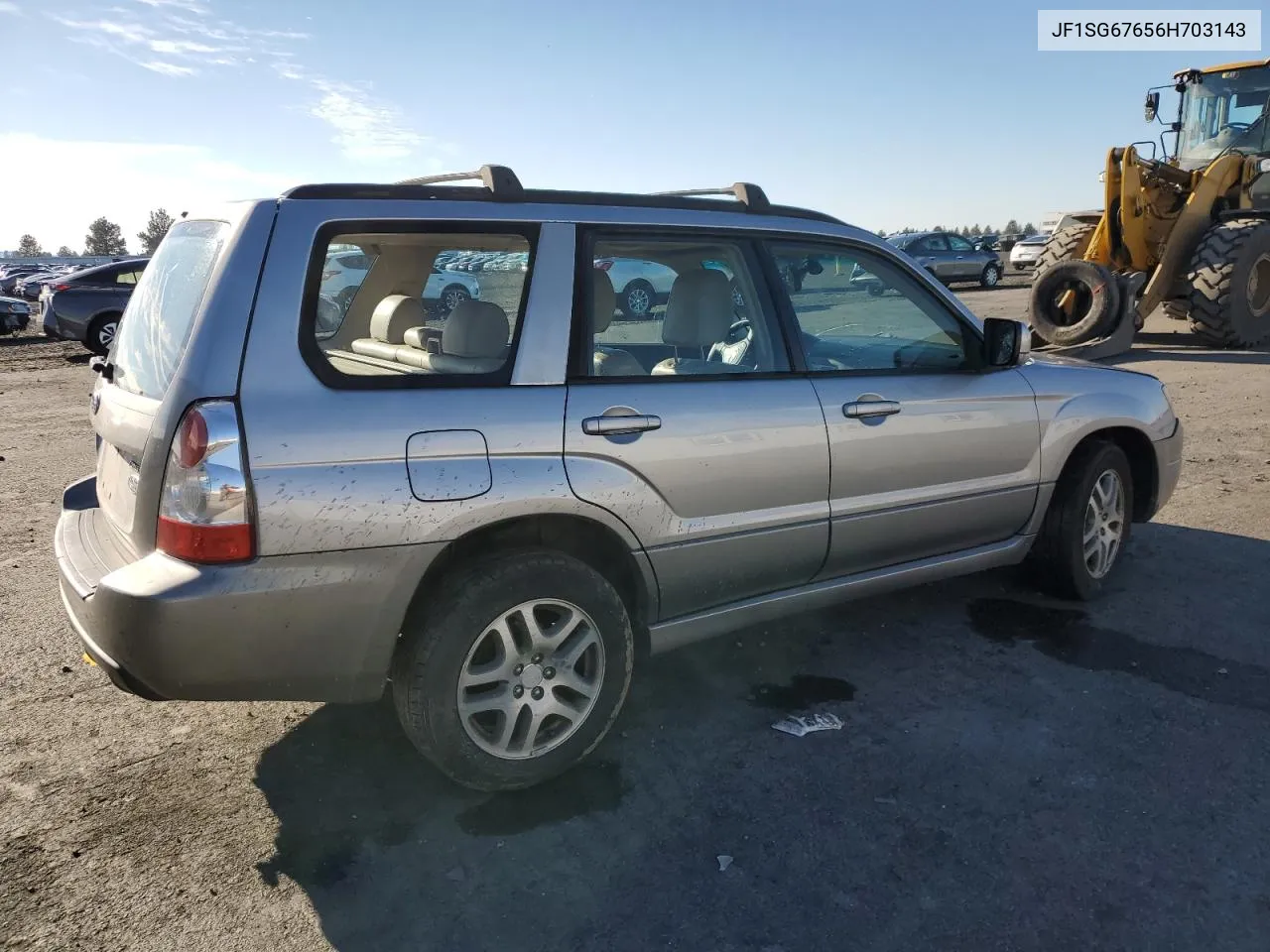 2006 Subaru Forester 2.5X Ll Bean VIN: JF1SG67656H703143 Lot: 79436774