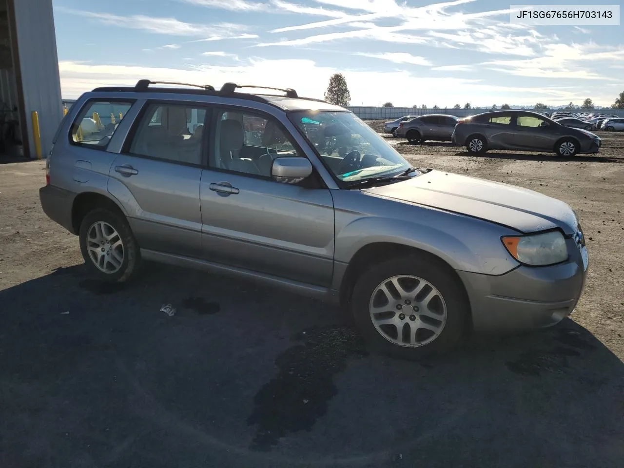 2006 Subaru Forester 2.5X Ll Bean VIN: JF1SG67656H703143 Lot: 79436774