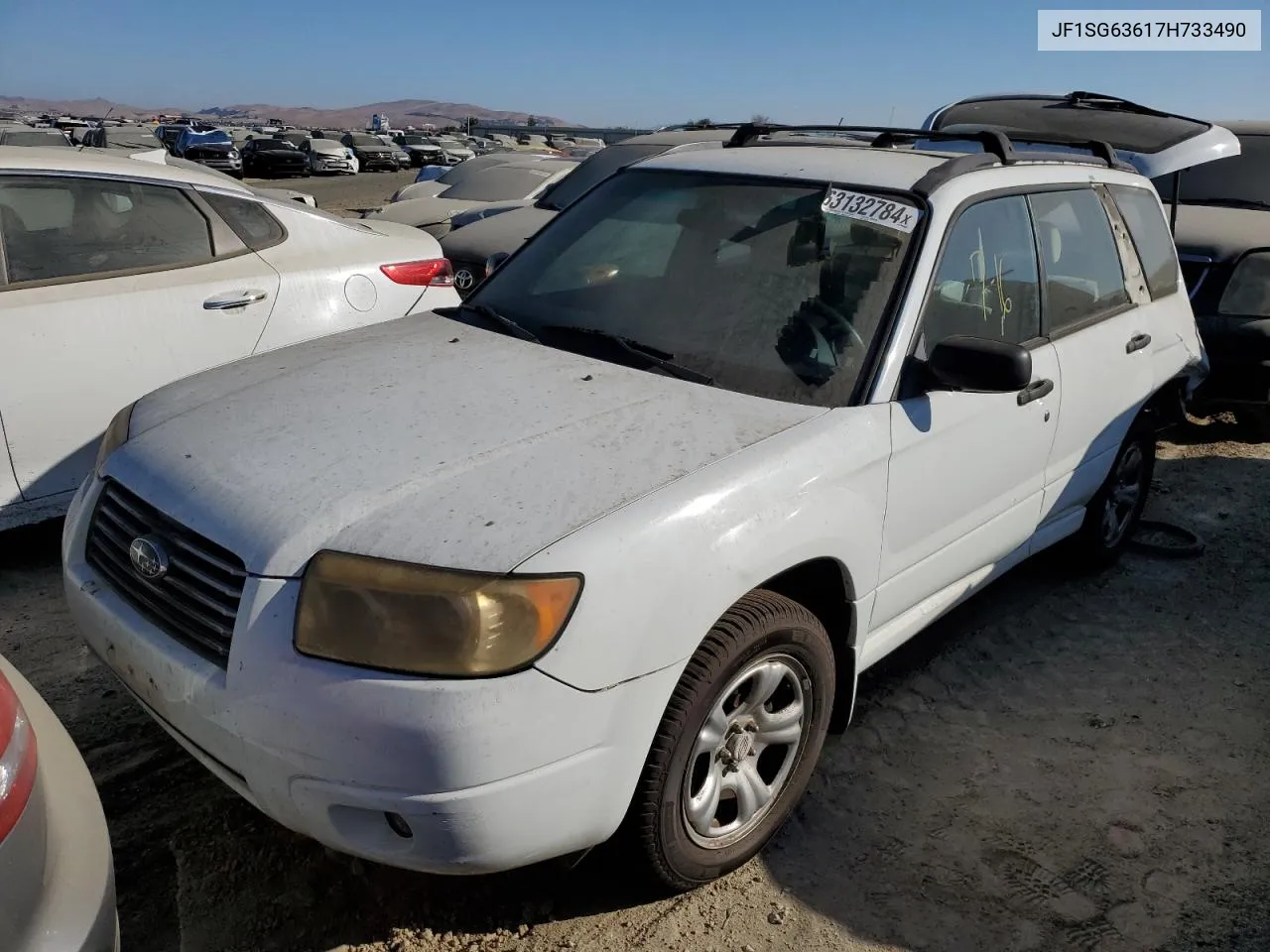 2007 Subaru Forester 2.5X VIN: JF1SG63617H733490 Lot: 63132784