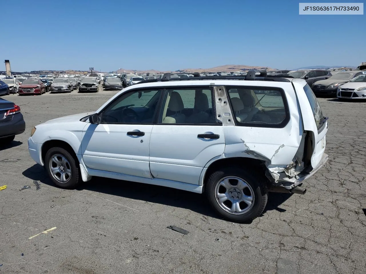 JF1SG63617H733490 2007 Subaru Forester 2.5X