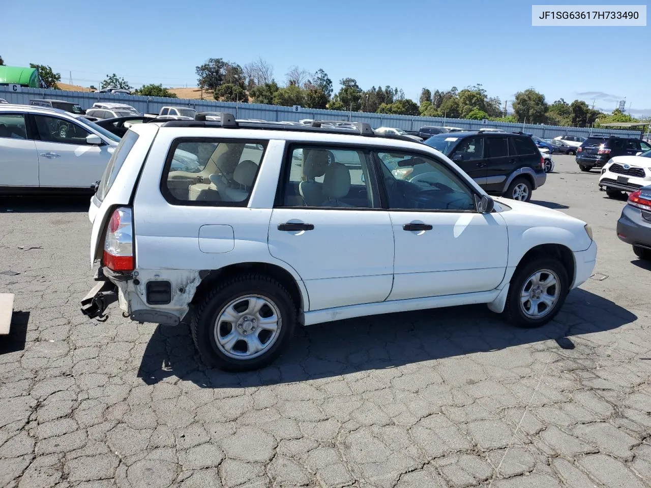 2007 Subaru Forester 2.5X VIN: JF1SG63617H733490 Lot: 63132784