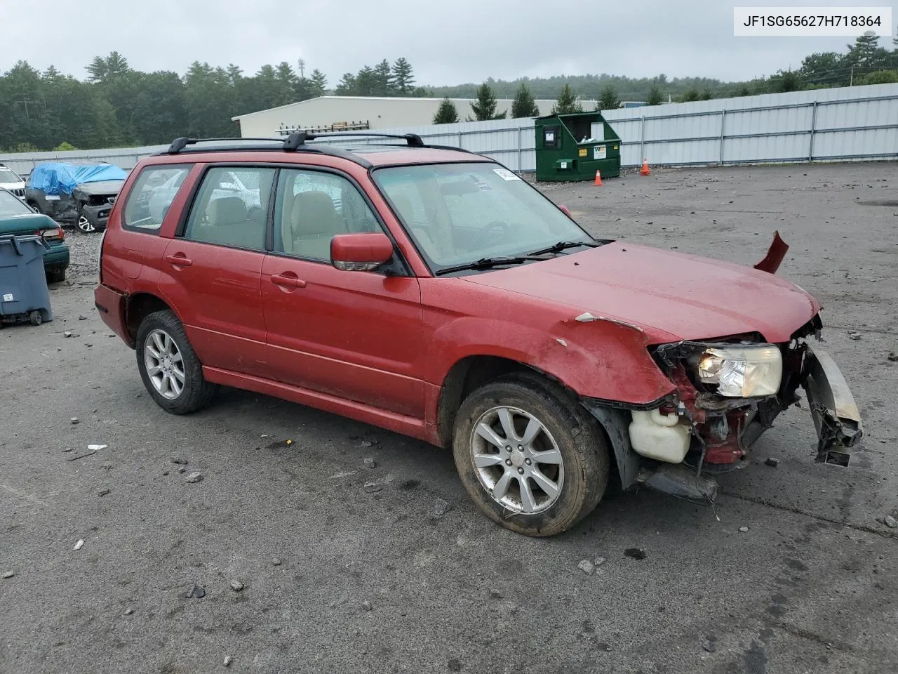 2007 Subaru Forester 2.5X Premium VIN: JF1SG65627H718364 Lot: 64800094