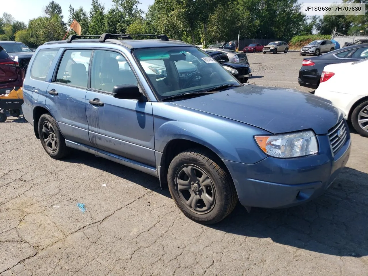 2007 Subaru Forester 2.5X VIN: JF1SG63617H707830 Lot: 65240984