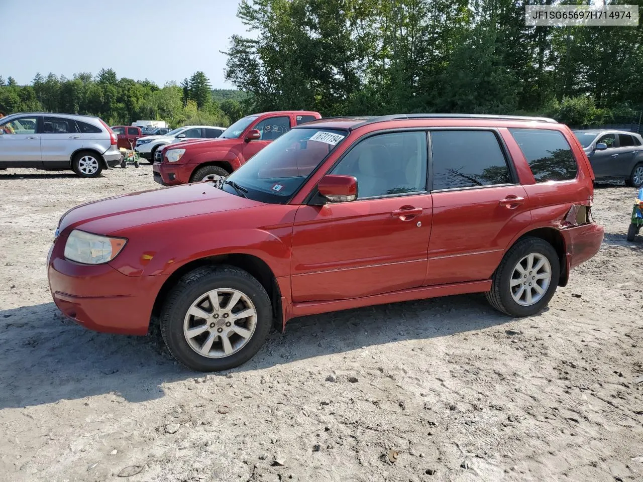 2007 Subaru Forester 2.5X Premium VIN: JF1SG65697H714974 Lot: 67311194