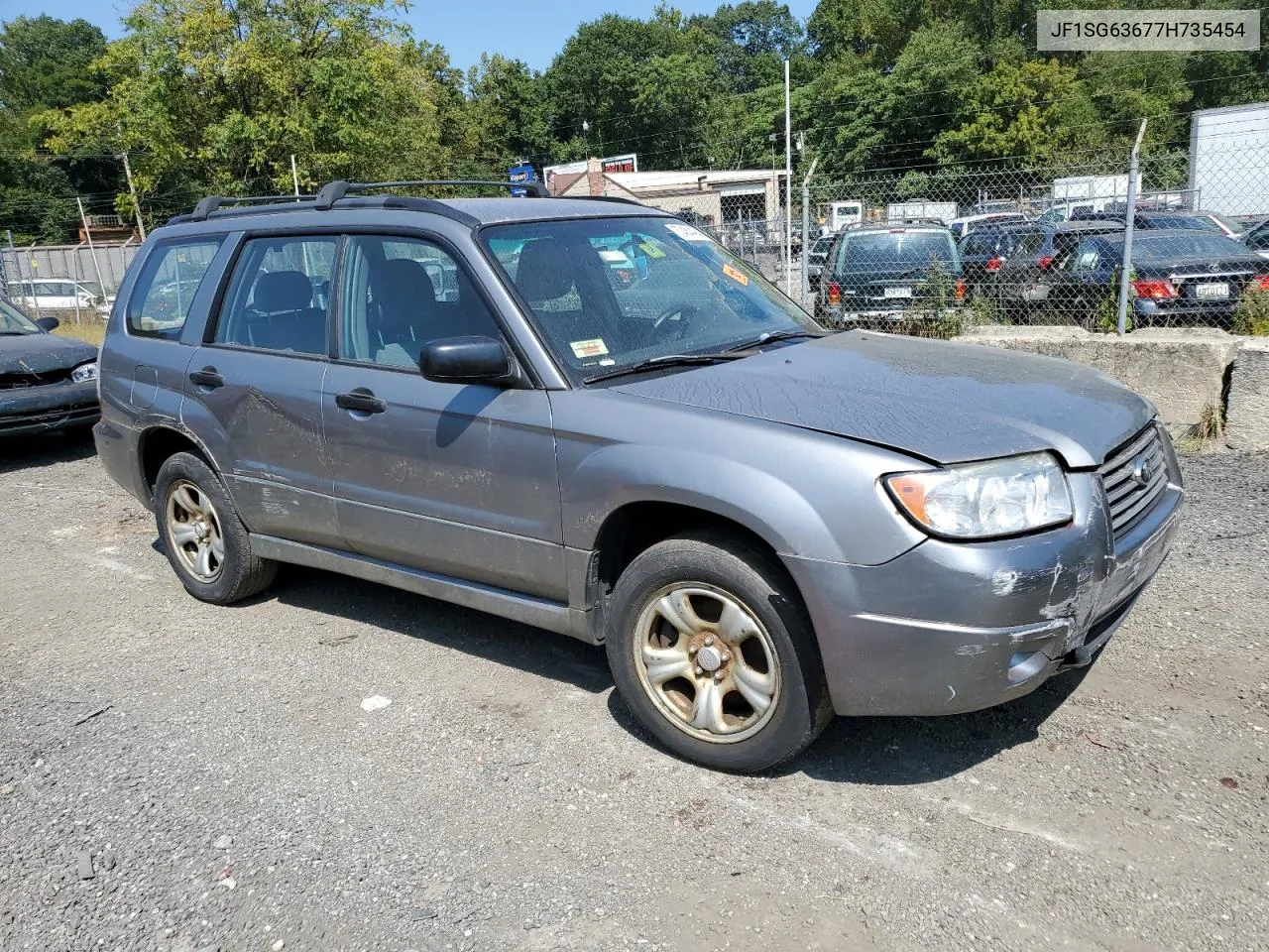 2007 Subaru Forester 2.5X VIN: JF1SG63677H735454 Lot: 70454494