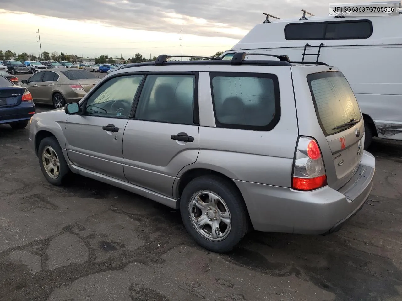 2007 Subaru Forester 2.5X VIN: JF1SG63637G705566 Lot: 70529004