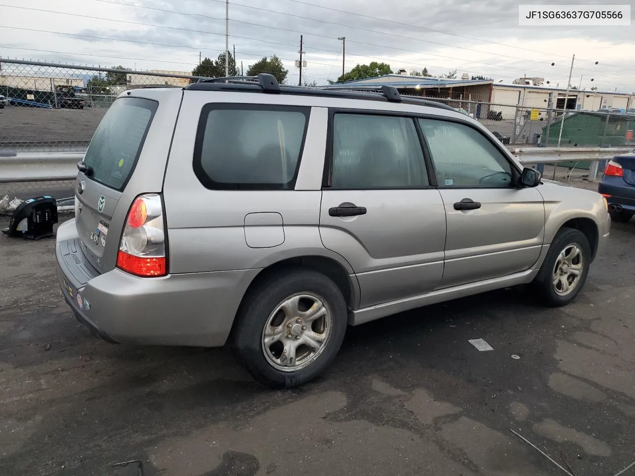 2007 Subaru Forester 2.5X VIN: JF1SG63637G705566 Lot: 70529004