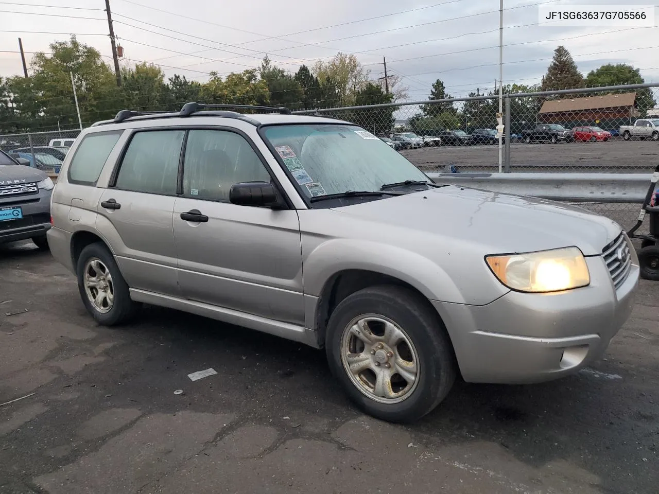 2007 Subaru Forester 2.5X VIN: JF1SG63637G705566 Lot: 70529004