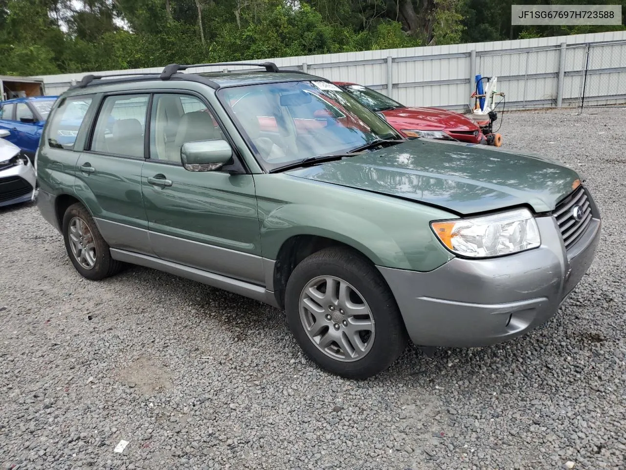 2007 Subaru Forester 2.5X Ll Bean VIN: JF1SG67697H723588 Lot: 71240904