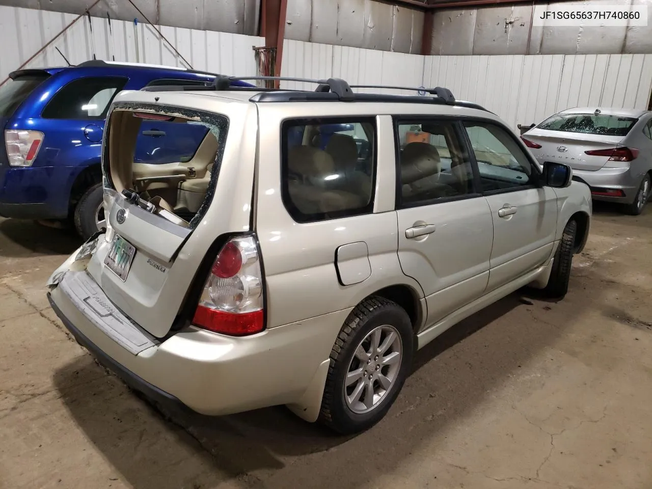 2007 Subaru Forester 2.5X Premium VIN: JF1SG65637H740860 Lot: 72196854