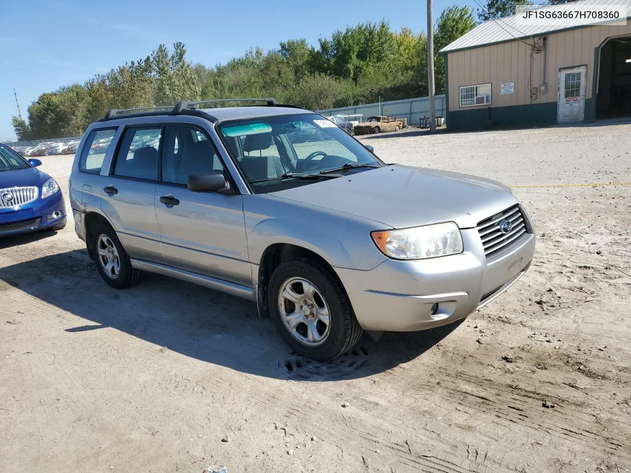 2007 Subaru Forester 2.5X VIN: JF1SG63667H708360 Lot: 73492974