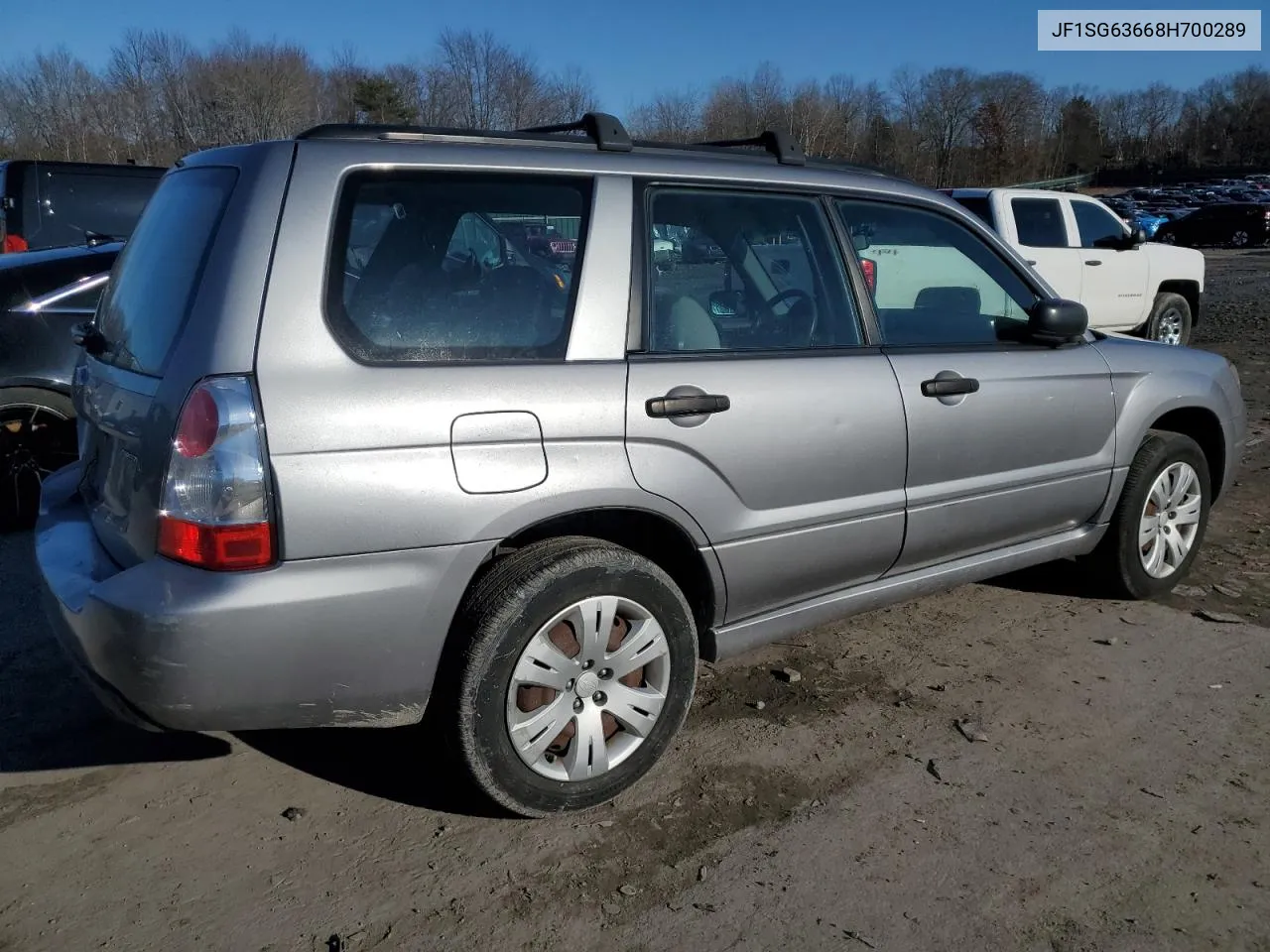 2008 Subaru Forester 2.5X VIN: JF1SG63668H700289 Lot: 62074794