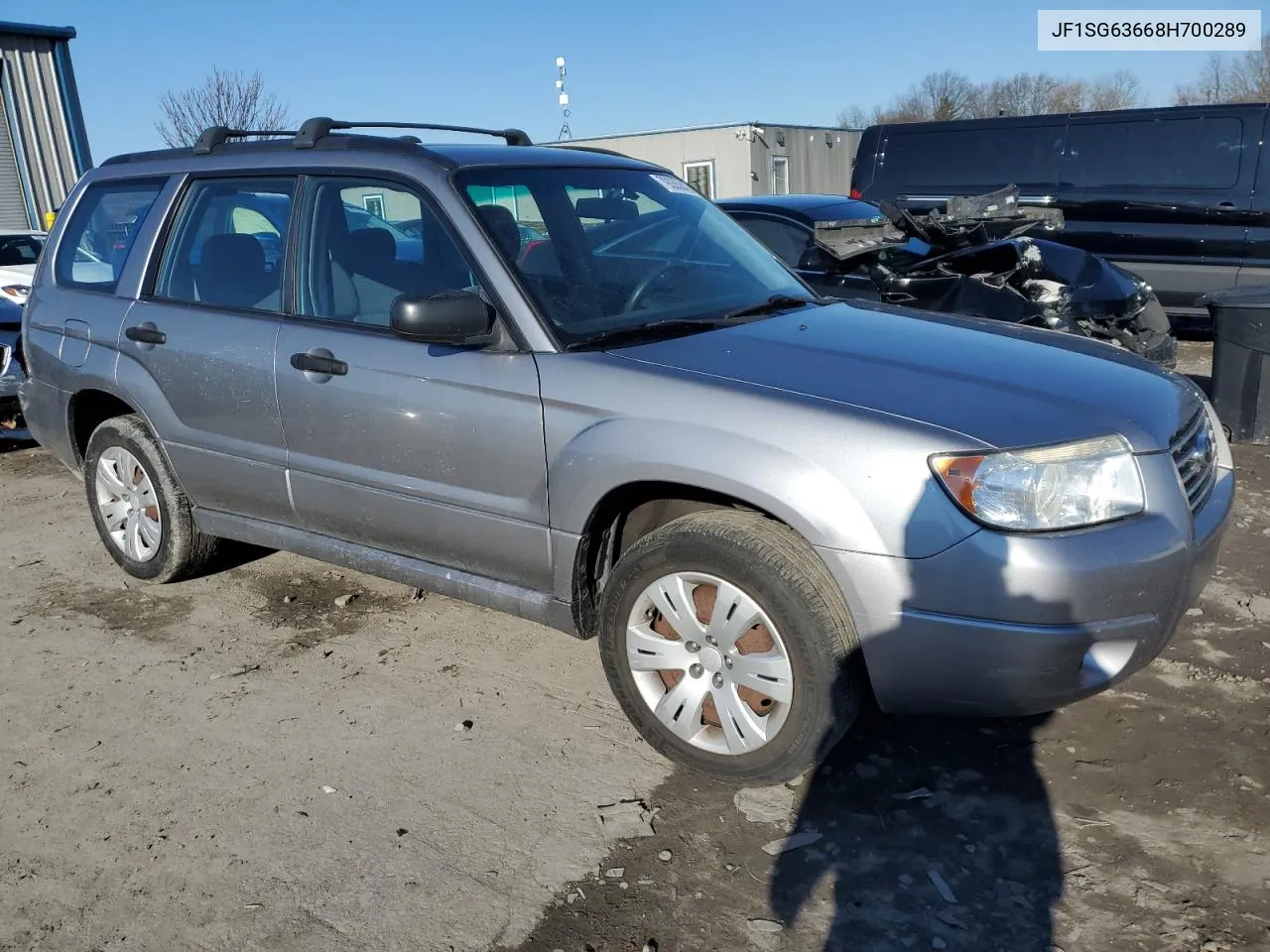 2008 Subaru Forester 2.5X VIN: JF1SG63668H700289 Lot: 62074794