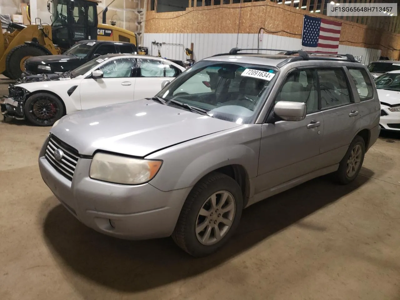 2008 Subaru Forester 2.5X Premium VIN: JF1SG65648H713457 Lot: 72091634