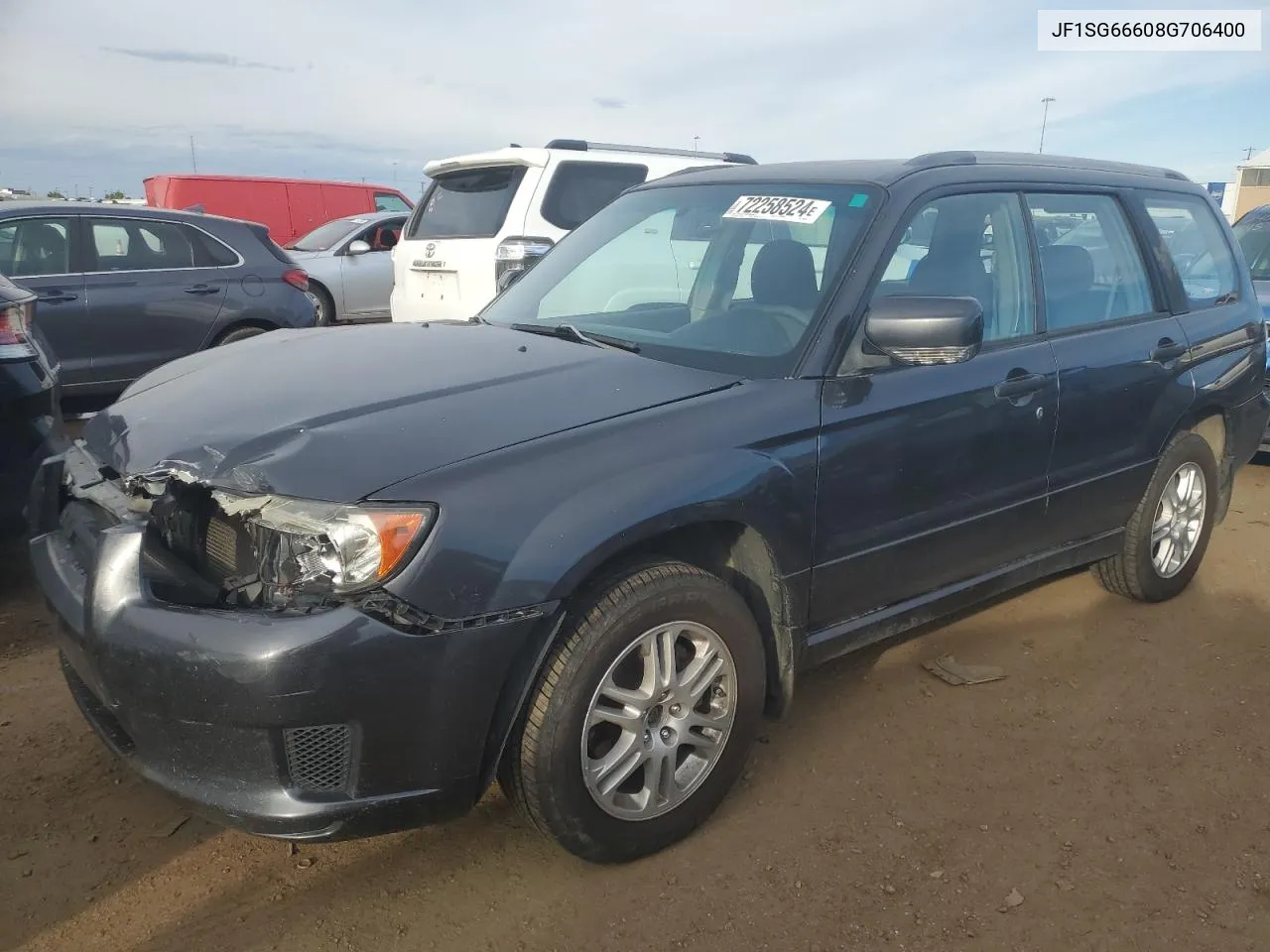 2008 Subaru Forester Sports 2.5X VIN: JF1SG66608G706400 Lot: 72258524