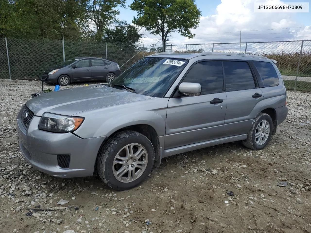 JF1SG66698H708091 2008 Subaru Forester Sports 2.5X