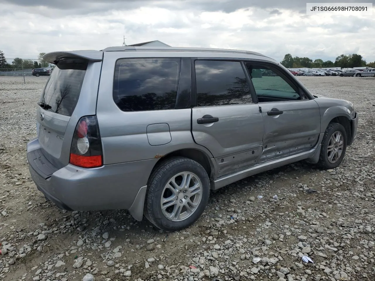 JF1SG66698H708091 2008 Subaru Forester Sports 2.5X