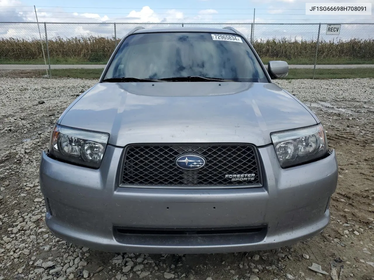 JF1SG66698H708091 2008 Subaru Forester Sports 2.5X