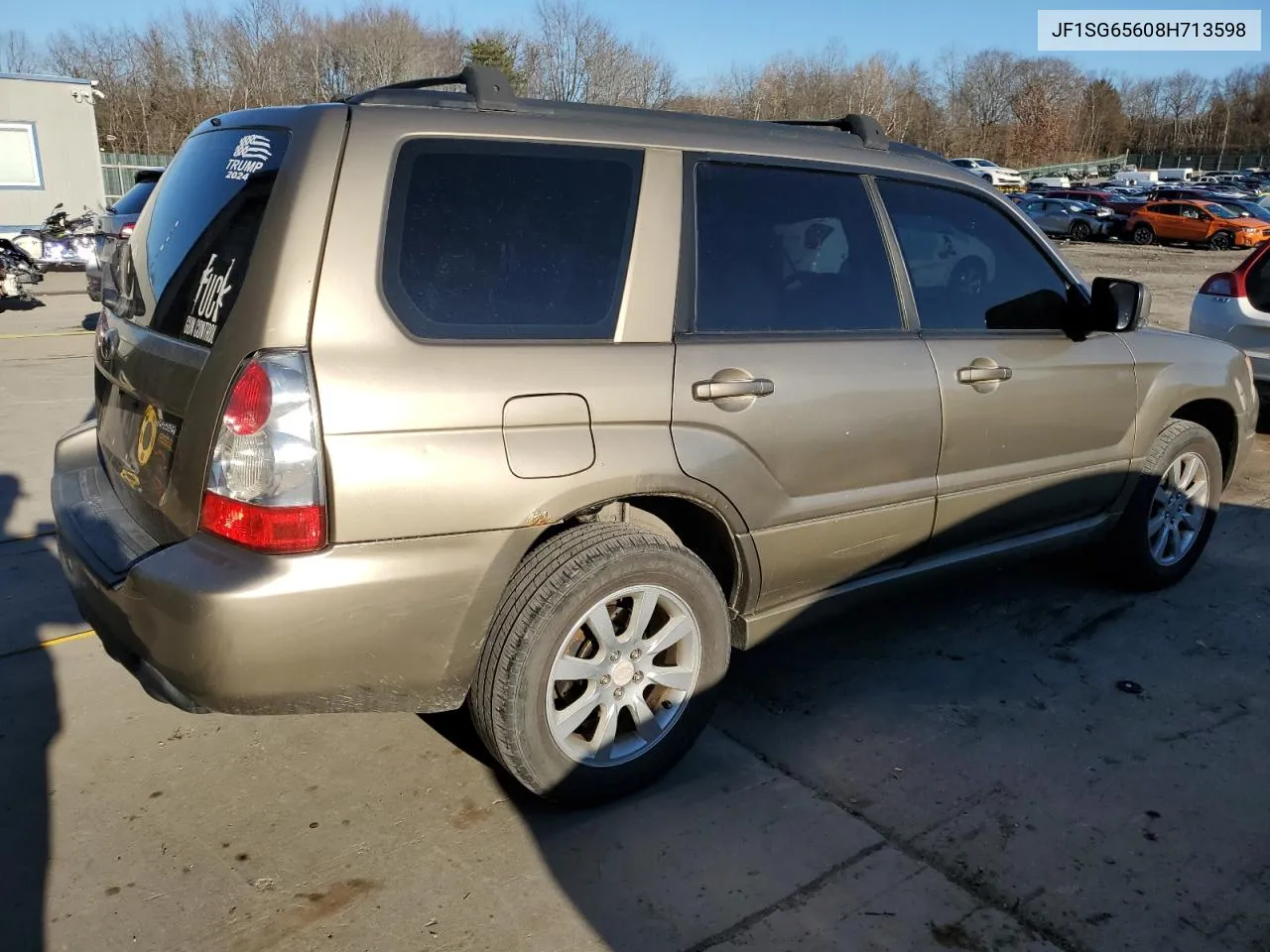 JF1SG65608H713598 2008 Subaru Forester 2.5X Premium