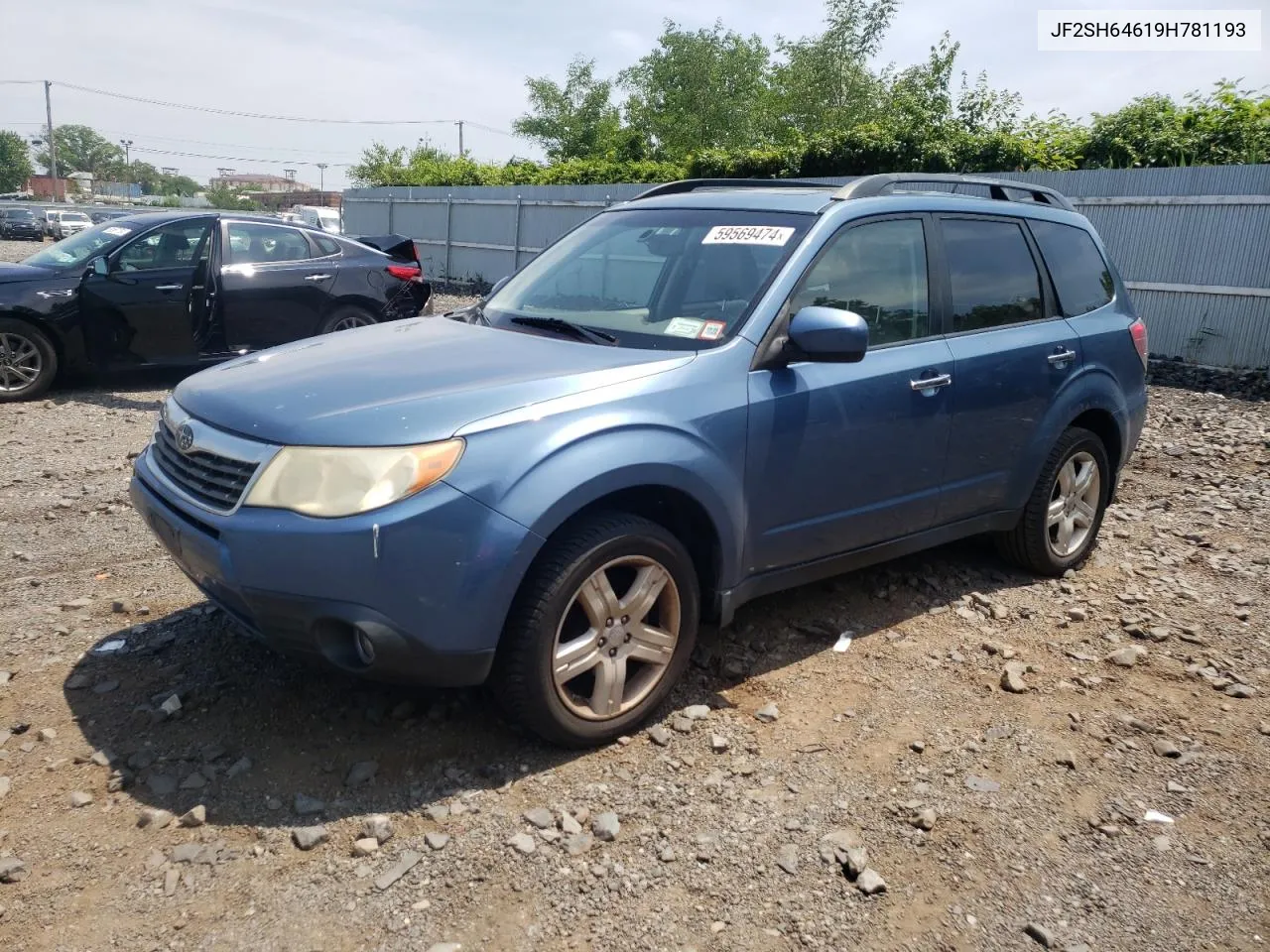 2009 Subaru Forester 2.5X Limited VIN: JF2SH64619H781193 Lot: 59569474