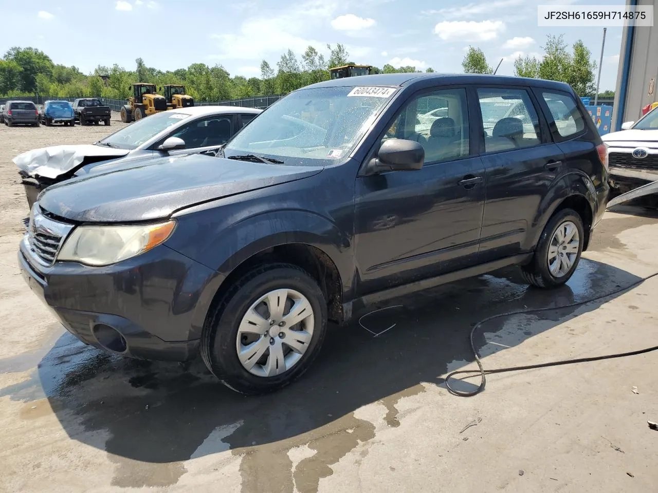 2009 Subaru Forester 2.5X VIN: JF2SH61659H714875 Lot: 60043474