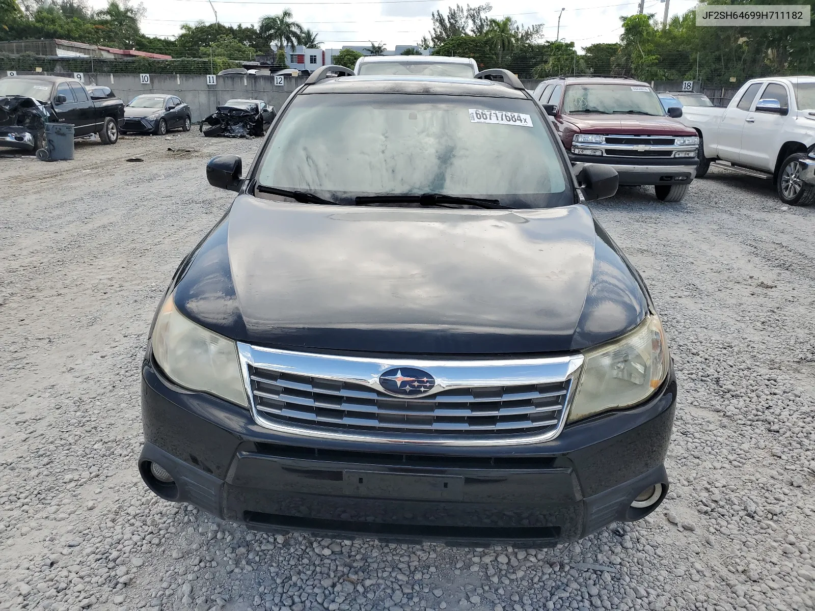 2009 Subaru Forester 2.5X Limited VIN: JF2SH64699H711182 Lot: 66717684