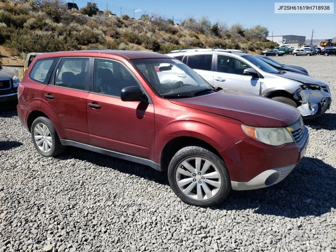 2009 Subaru Forester 2.5X VIN: JF2SH61619H718938 Lot: 67920524