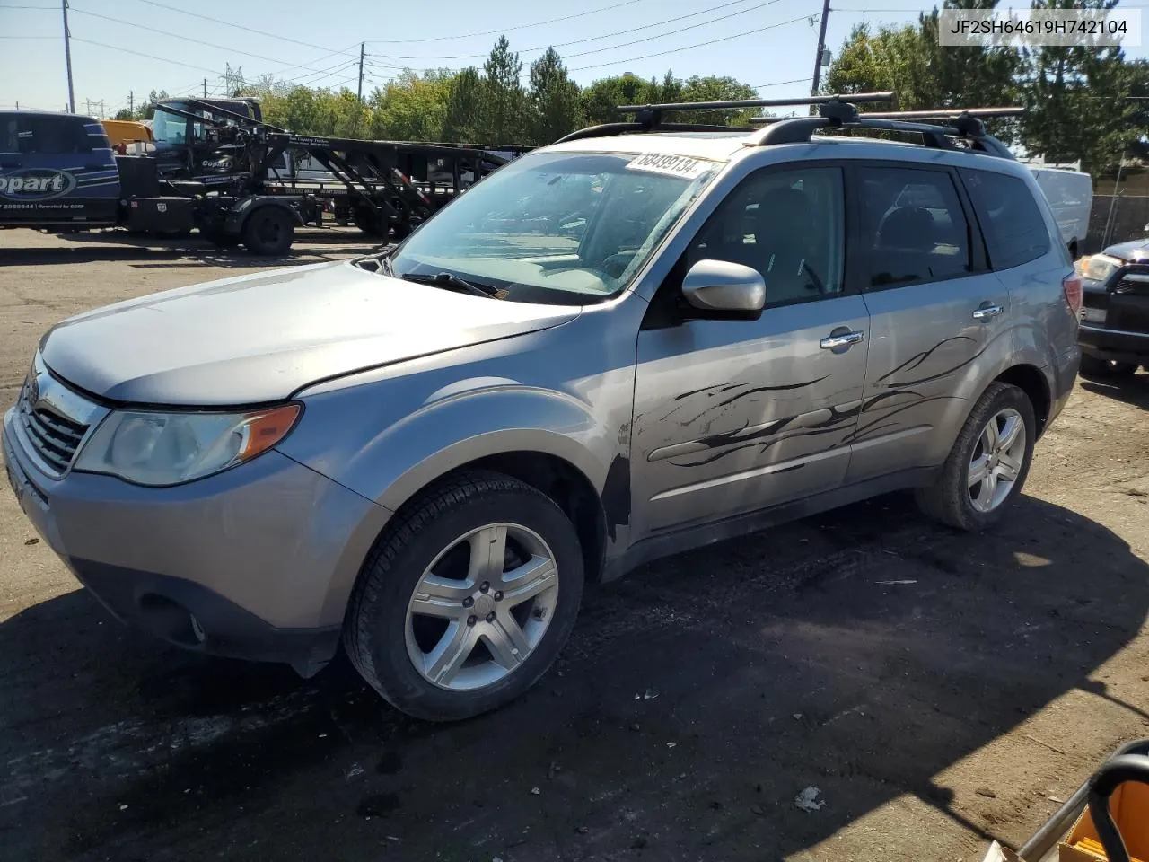 2009 Subaru Forester 2.5X Limited VIN: JF2SH64619H742104 Lot: 68499134