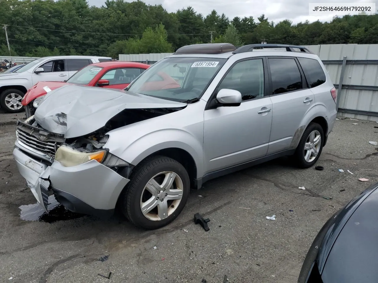 2009 Subaru Forester 2.5X Limited VIN: JF2SH64669H792092 Lot: 68971954