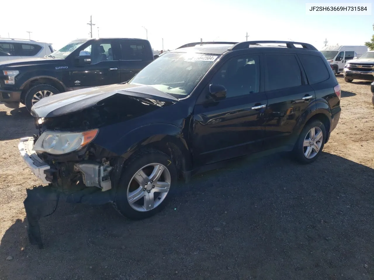 2009 Subaru Forester 2.5X Premium VIN: JF2SH63669H731584 Lot: 69842504