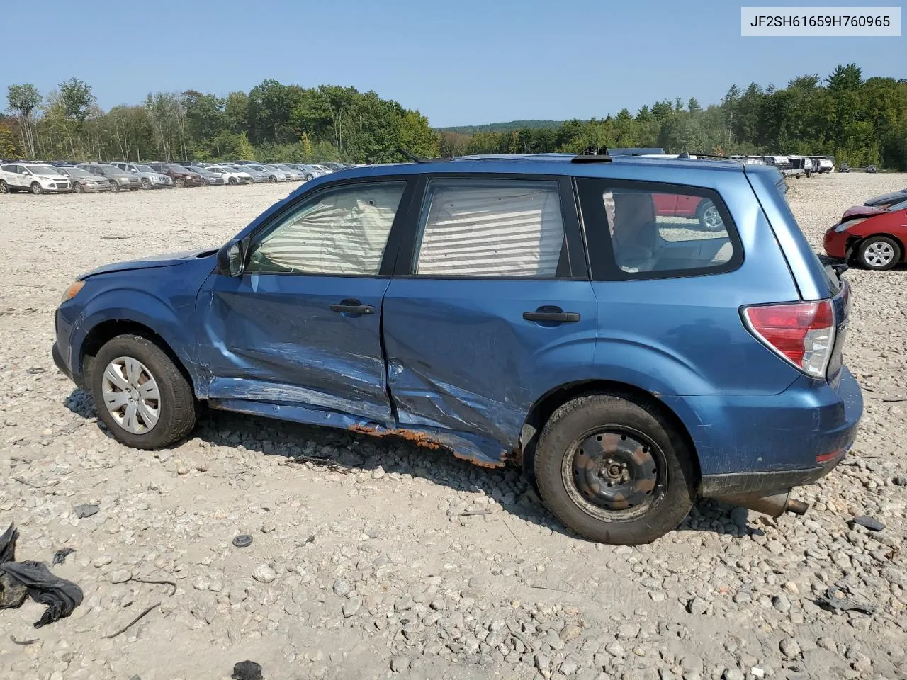 2009 Subaru Forester 2.5X VIN: JF2SH61659H760965 Lot: 71173724