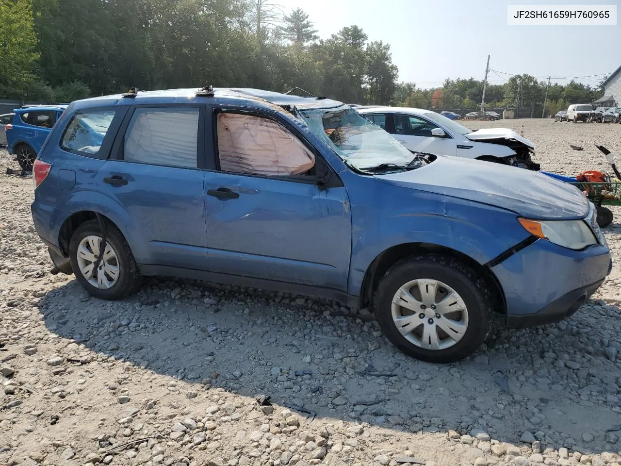 2009 Subaru Forester 2.5X VIN: JF2SH61659H760965 Lot: 71173724