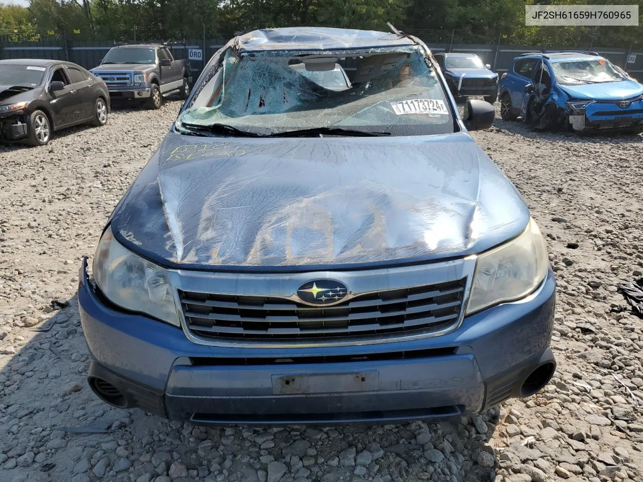 JF2SH61659H760965 2009 Subaru Forester 2.5X