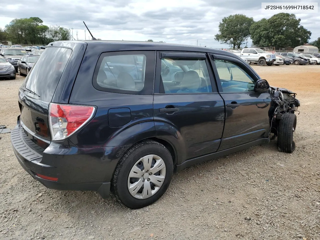 2009 Subaru Forester 2.5X VIN: JF2SH61699H718542 Lot: 71709404