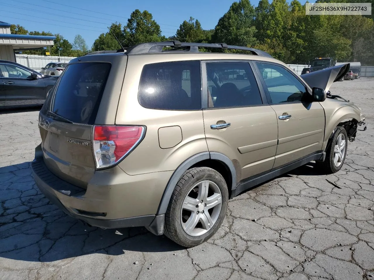 2009 Subaru Forester 2.5X Premium VIN: JF2SH636X9H722743 Lot: 72119984