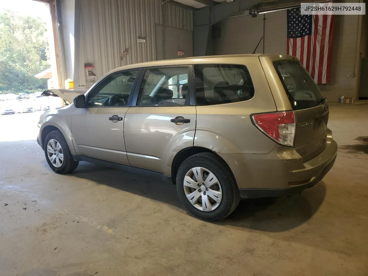 2009 Subaru Forester 2.5X VIN: JF2SH61629H792448 Lot: 72371244