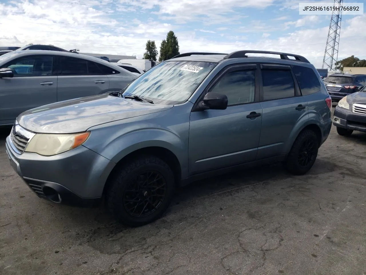 2009 Subaru Forester 2.5X VIN: JF2SH61619H766892 Lot: 72422524