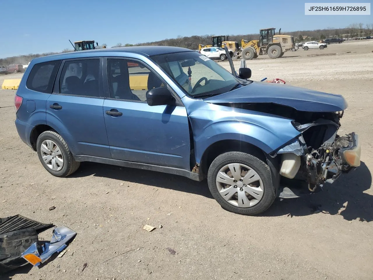 2009 Subaru Forester 2.5X VIN: JF2SH61659H726895 Lot: 73315034