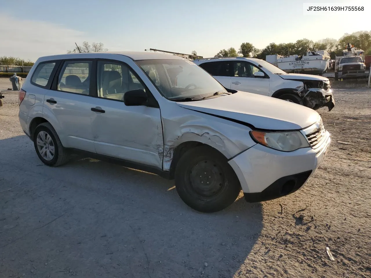 2009 Subaru Forester 2.5X VIN: JF2SH61639H755568 Lot: 73422084