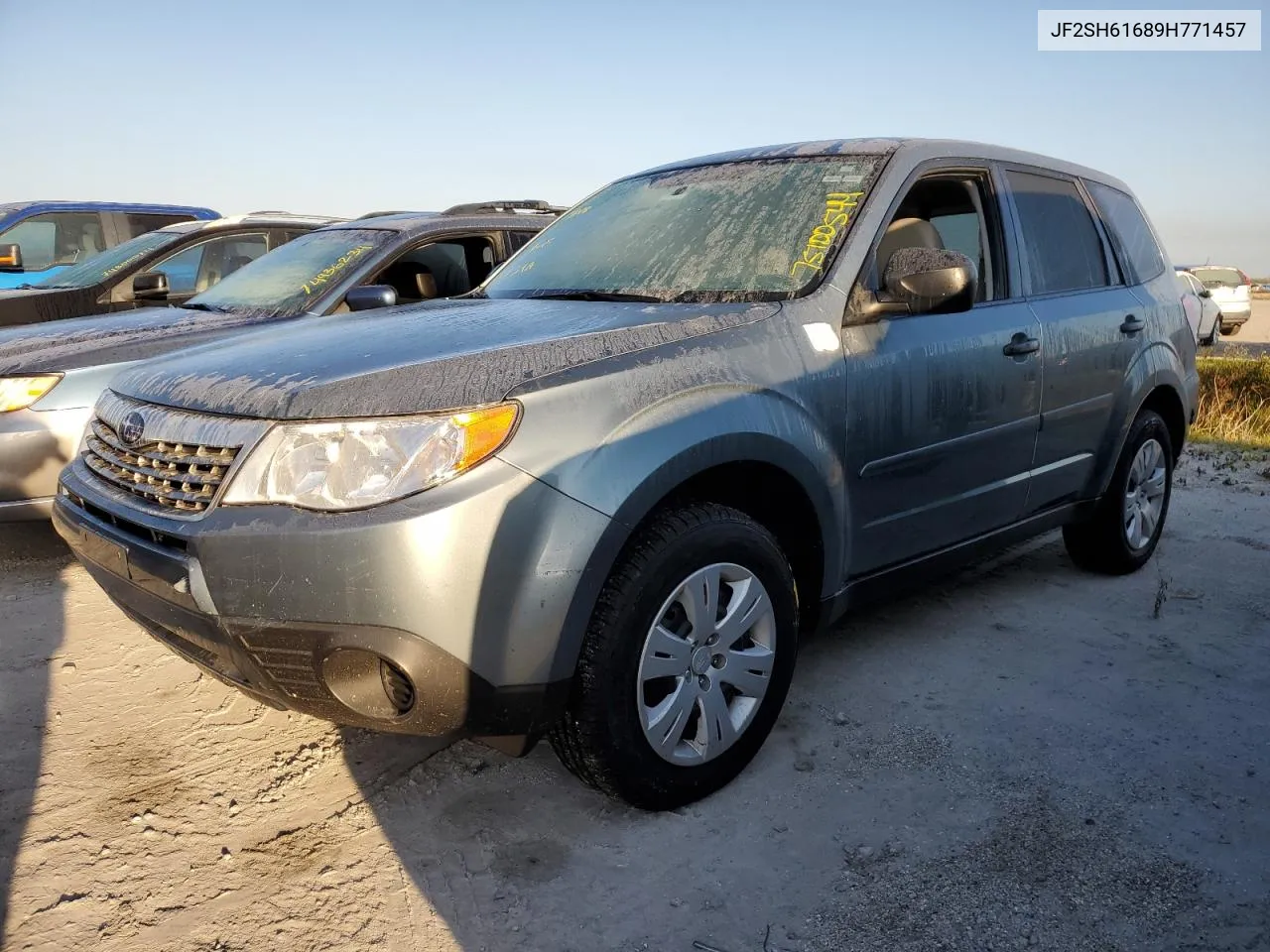 2009 Subaru Forester 2.5X VIN: JF2SH61689H771457 Lot: 75100544