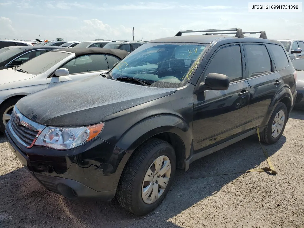 2009 Subaru Forester 2.5X VIN: JF2SH61699H734398 Lot: 76196404