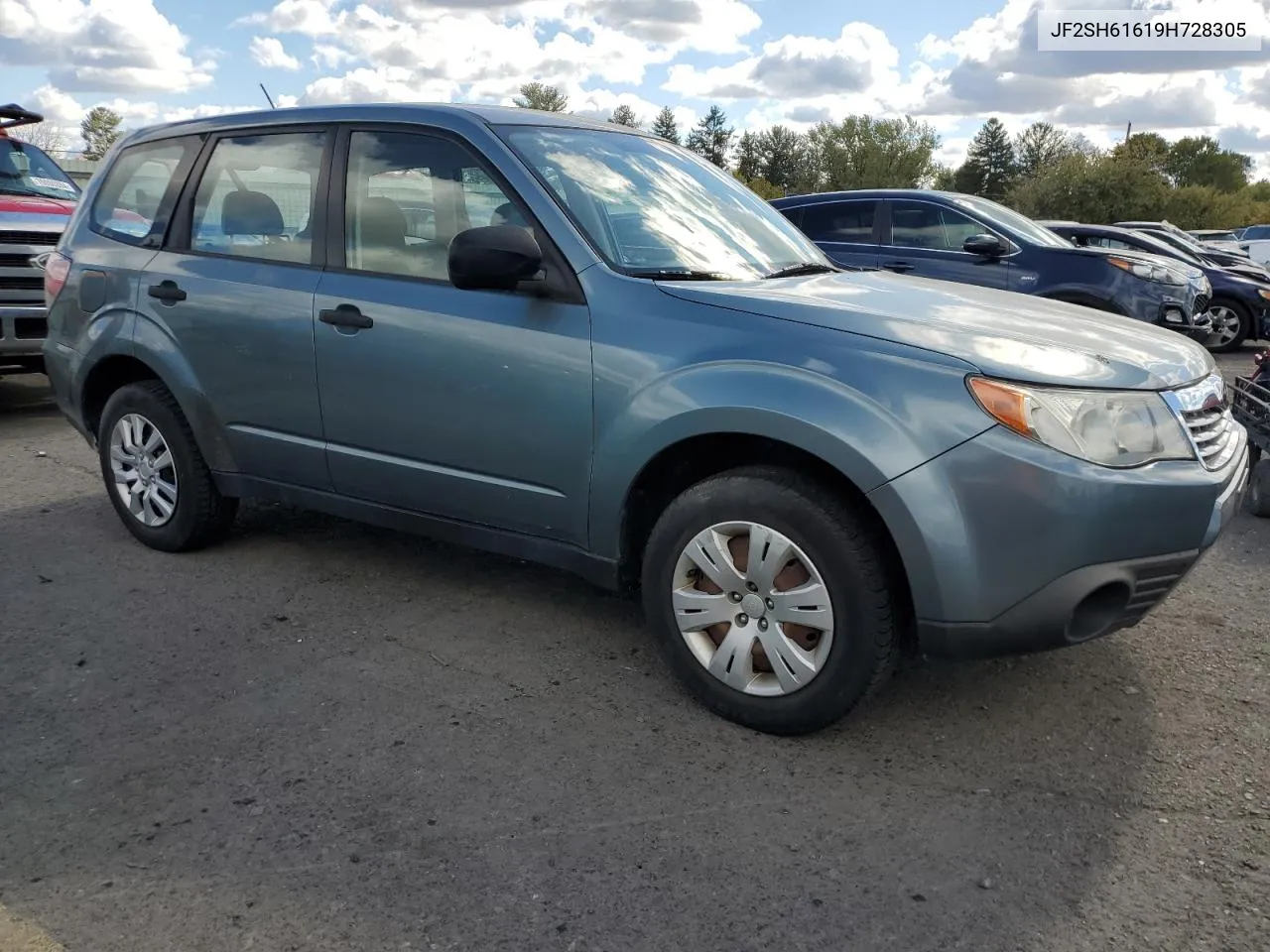 2009 Subaru Forester 2.5X VIN: JF2SH61619H728305 Lot: 76353604