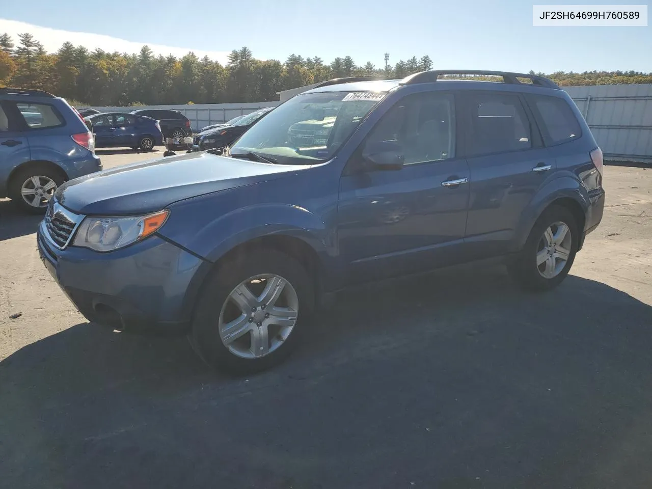 2009 Subaru Forester 2.5X Limited VIN: JF2SH64699H760589 Lot: 76474244